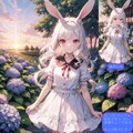 白兎＋あじさいのこれくしょん 【モデル別】 12枚目