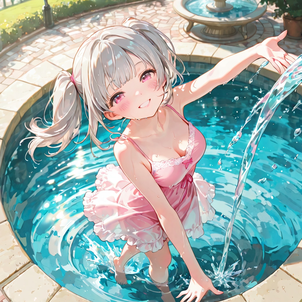 水遊び
