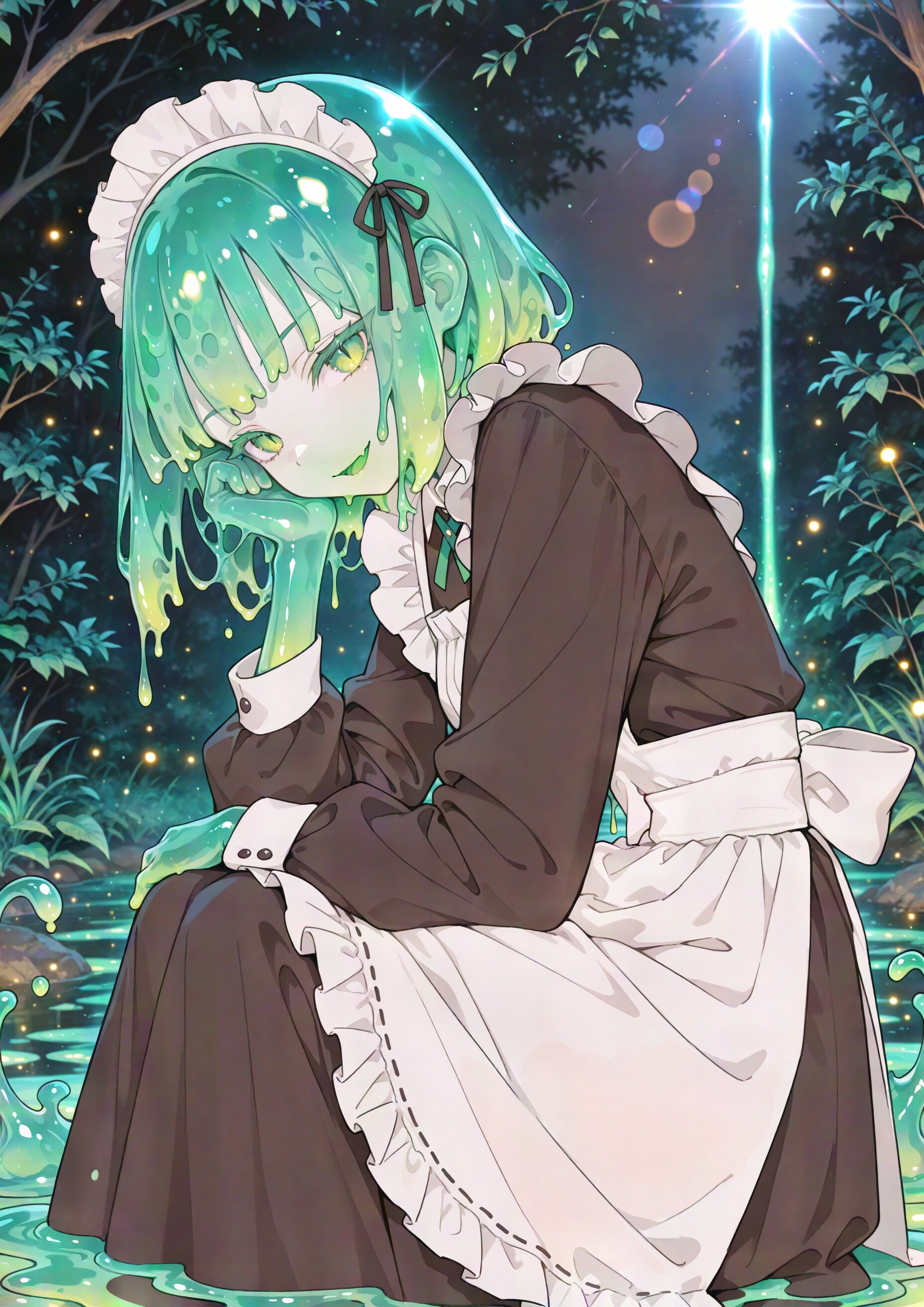 Monster Maid (Slime) | の人気AIイラスト・グラビア