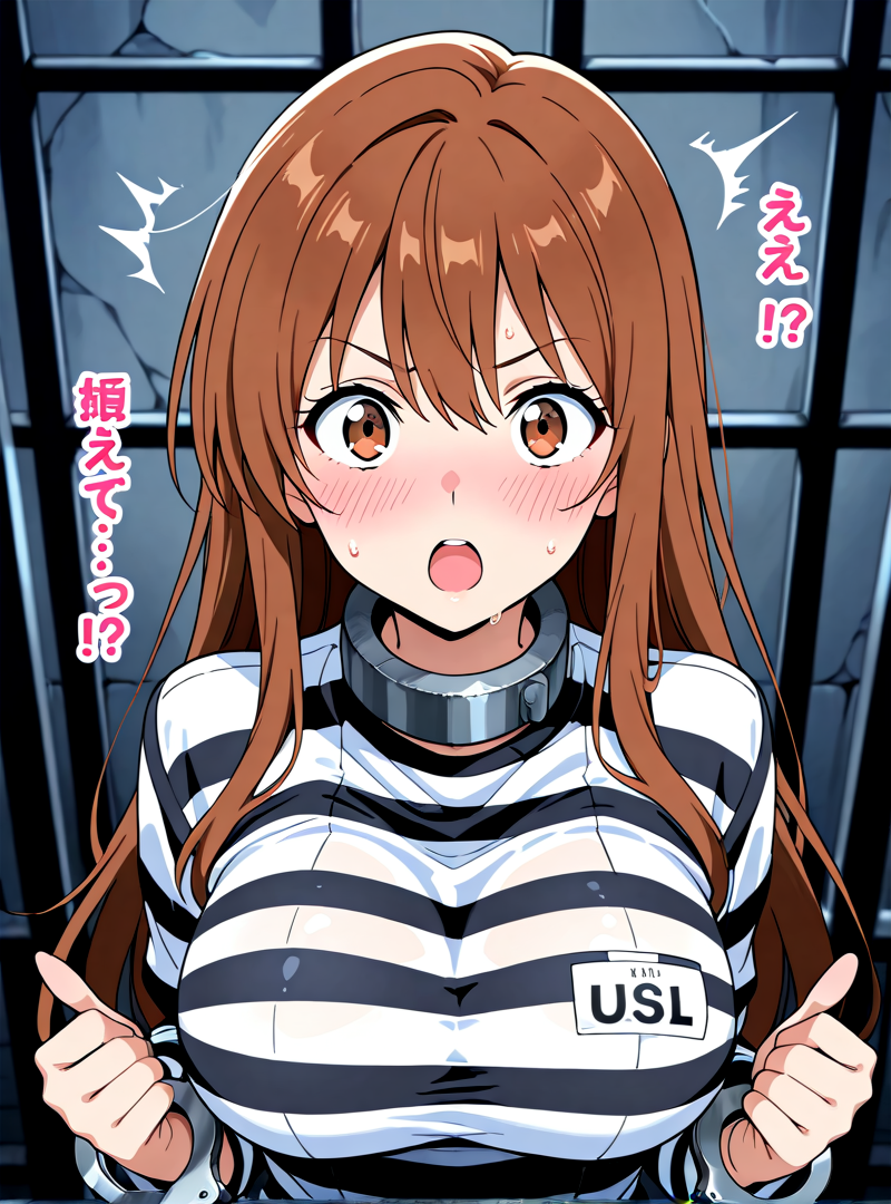 【がぞうどうぞ】あの後、誤認逮捕された桐島さん！！ | の人気AIイラスト・グラビア