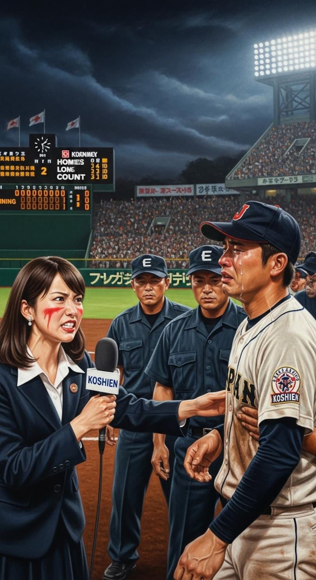 ヒーローインタビュー