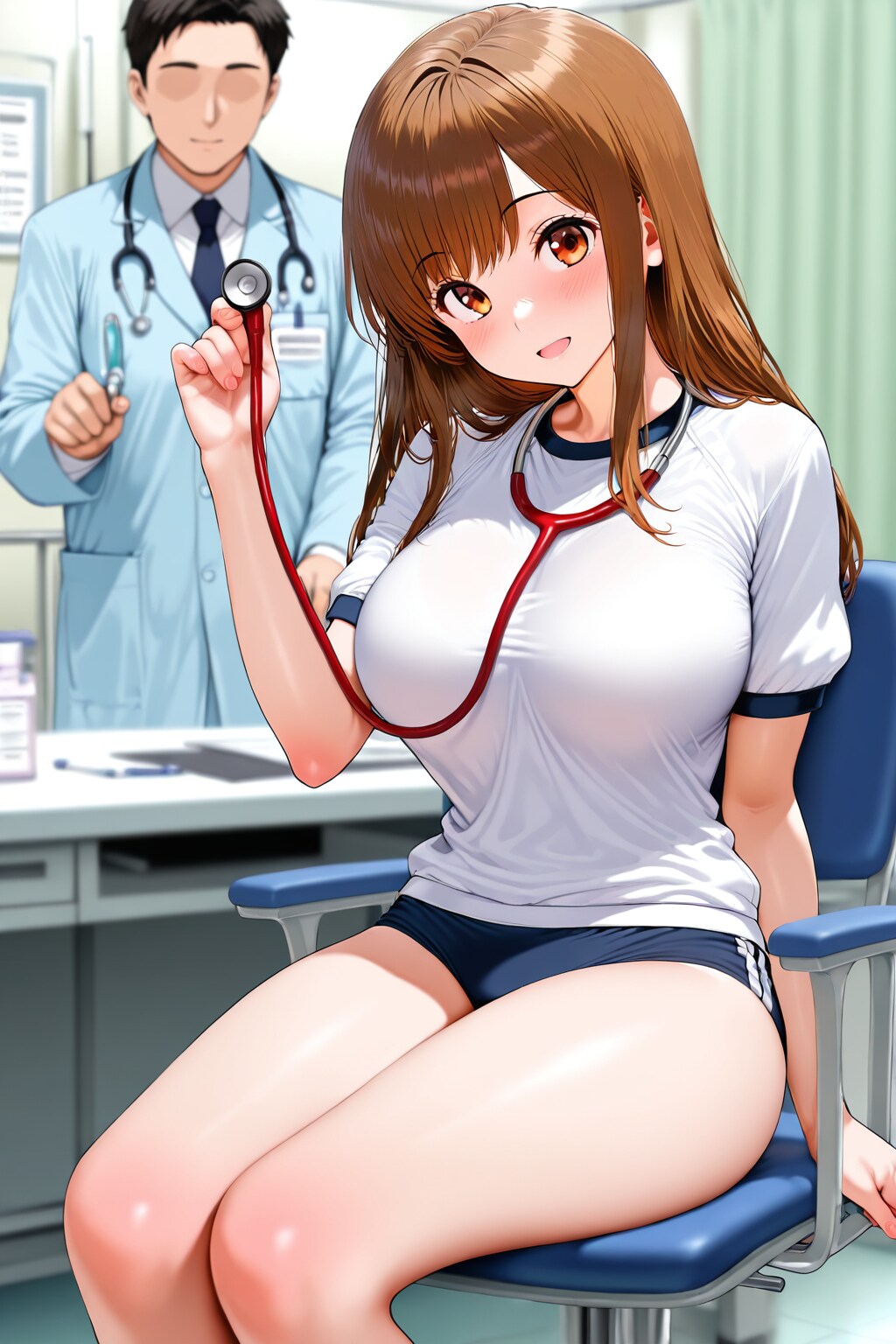ブルマの女医さん