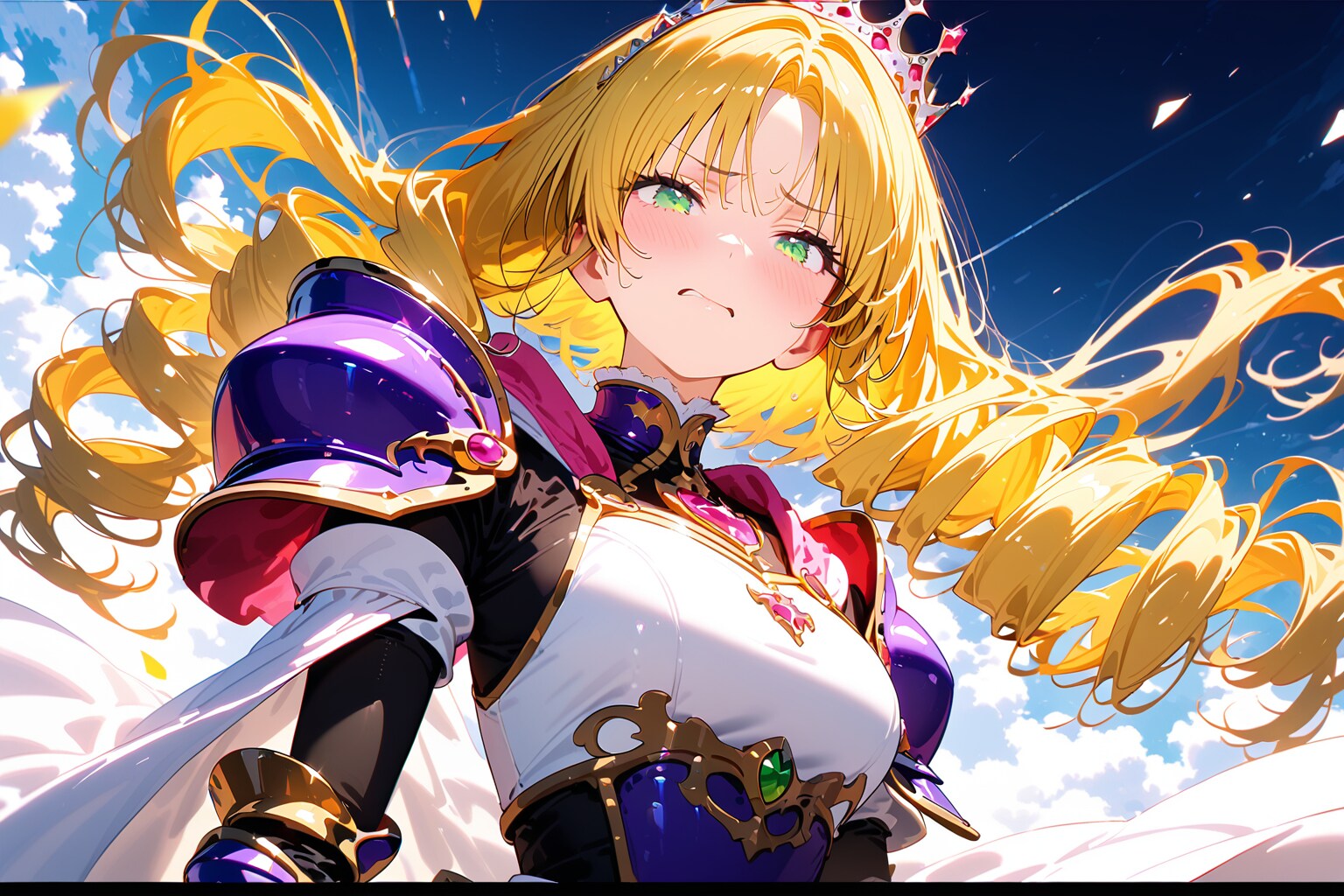 赤面する姫騎士 | の人気AIイラスト・グラビア