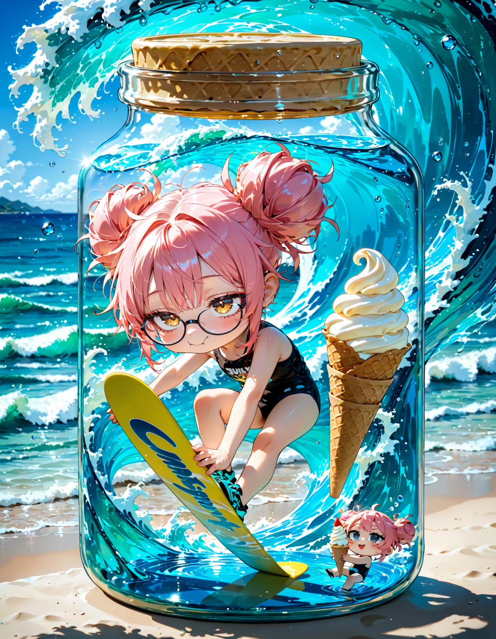 今日は何の日？　波の日。ソフトクリームの日