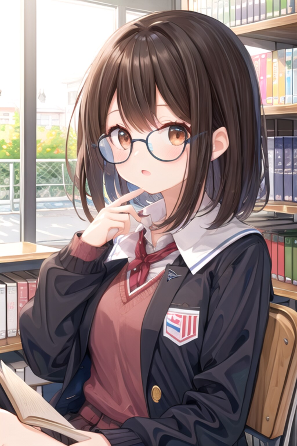 文芸部の女の子