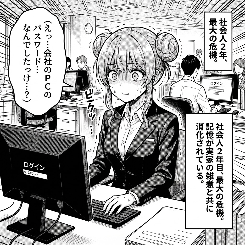 ​連休明け、社会人最大の敵は『ログイン画面』でした