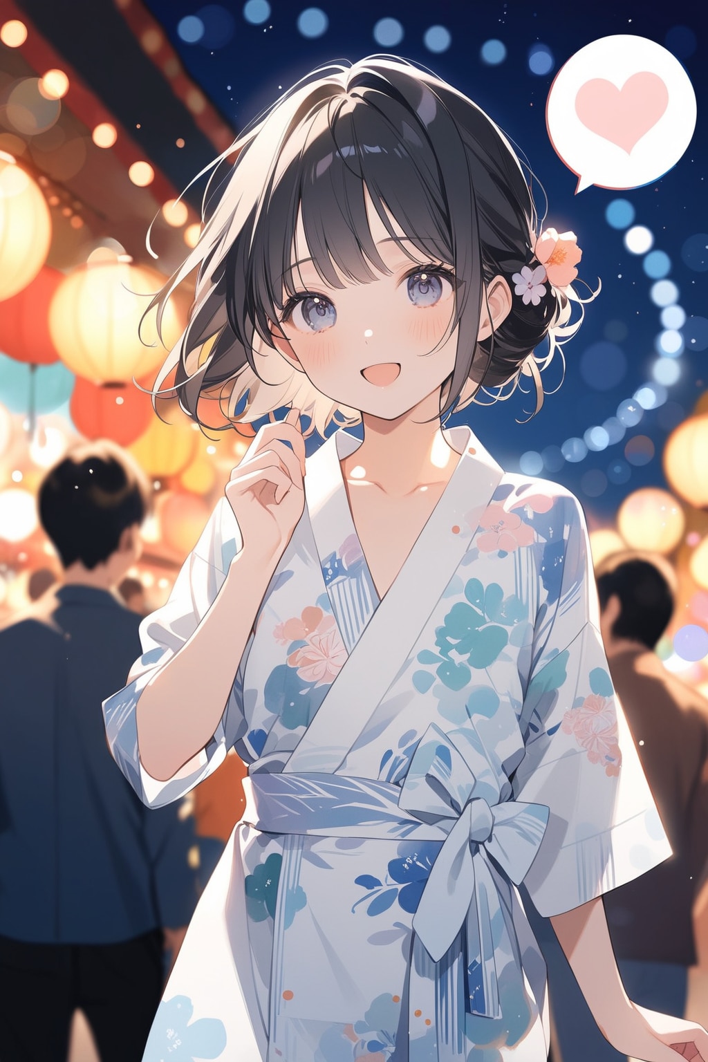 夏祭り、君が一番輝いている（8） | の人気AIイラスト・グラビア