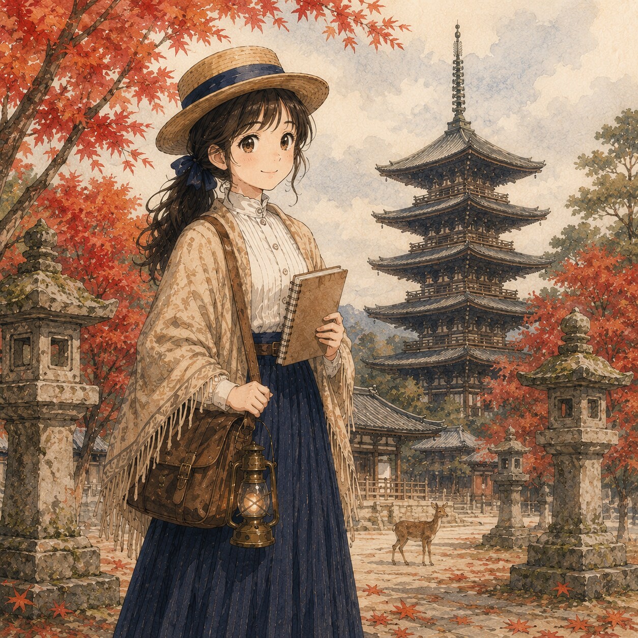 明治旅行女子