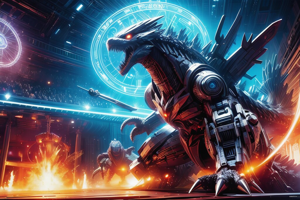 メカゴジラ召喚！