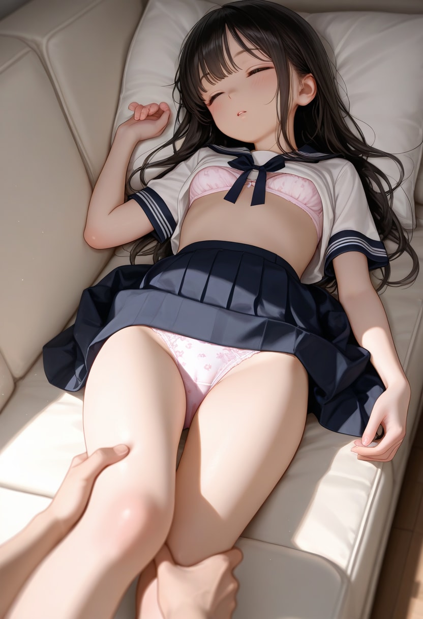 黒髪の美少女(R-15)(440)