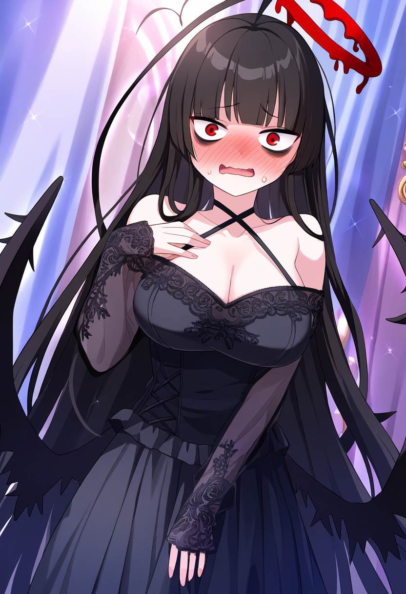 ツルギ「あ…先生。(あ、うあああ…どうしよう…どうしよう…)」