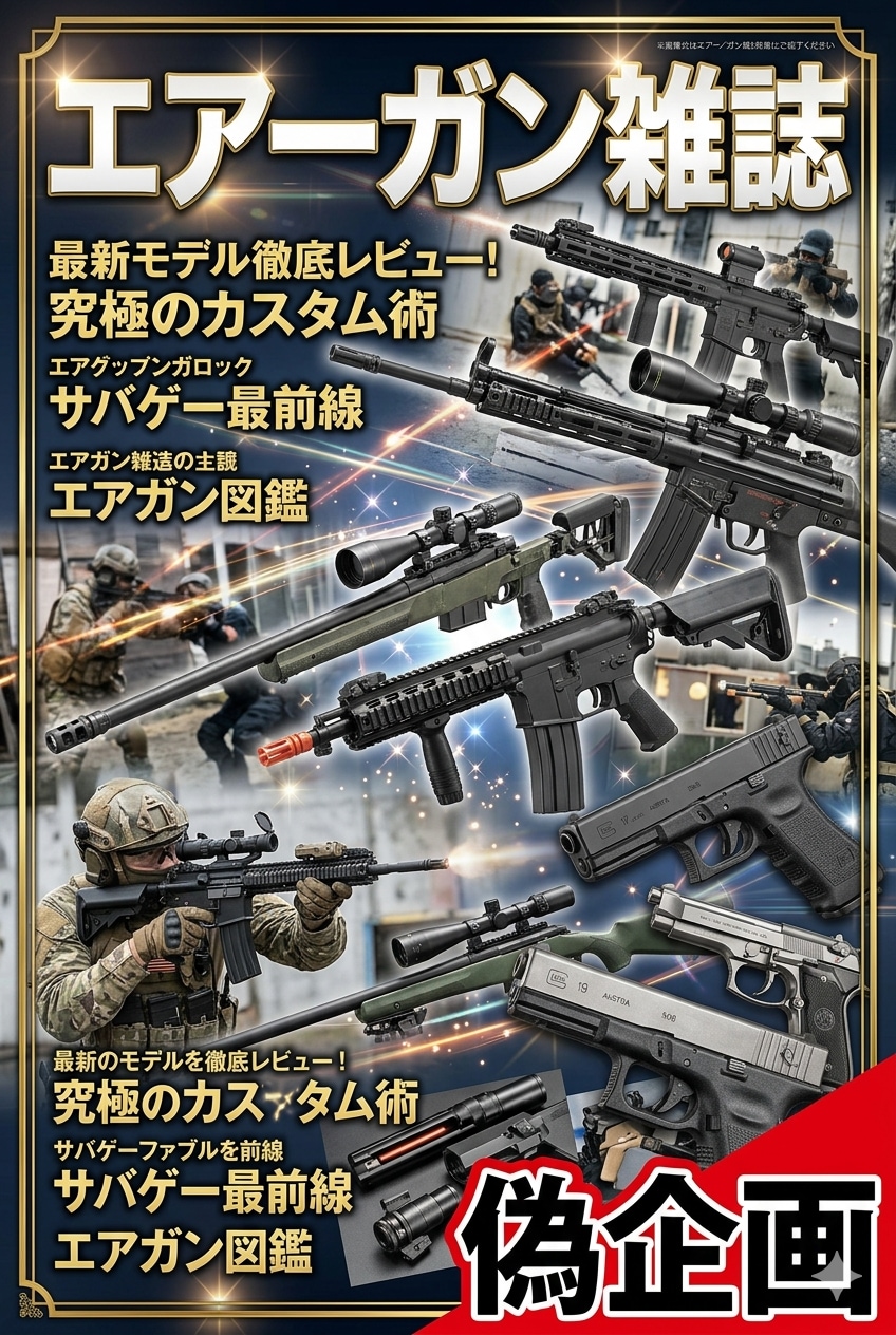 エアーガン雑誌