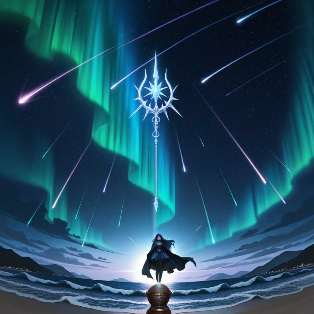 夜と星の力をまとう