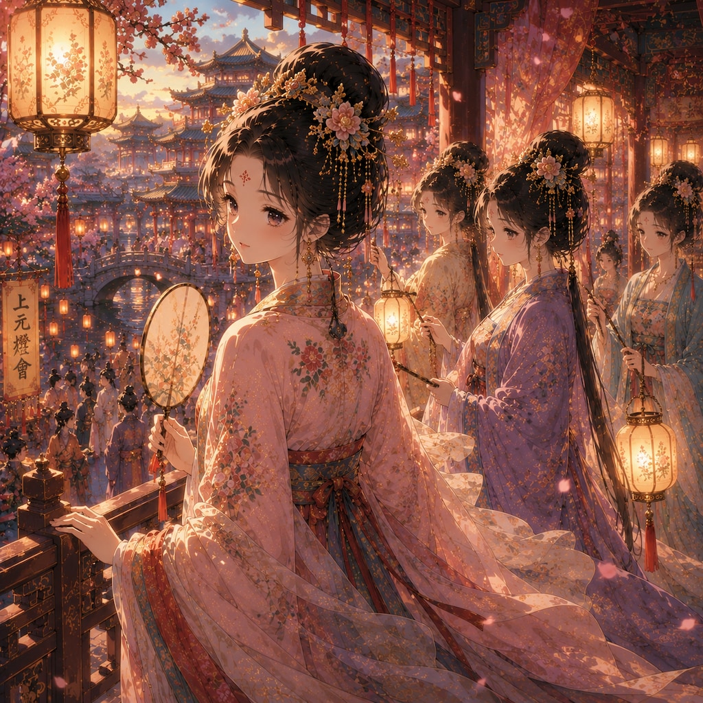 唐王朝の宮女
