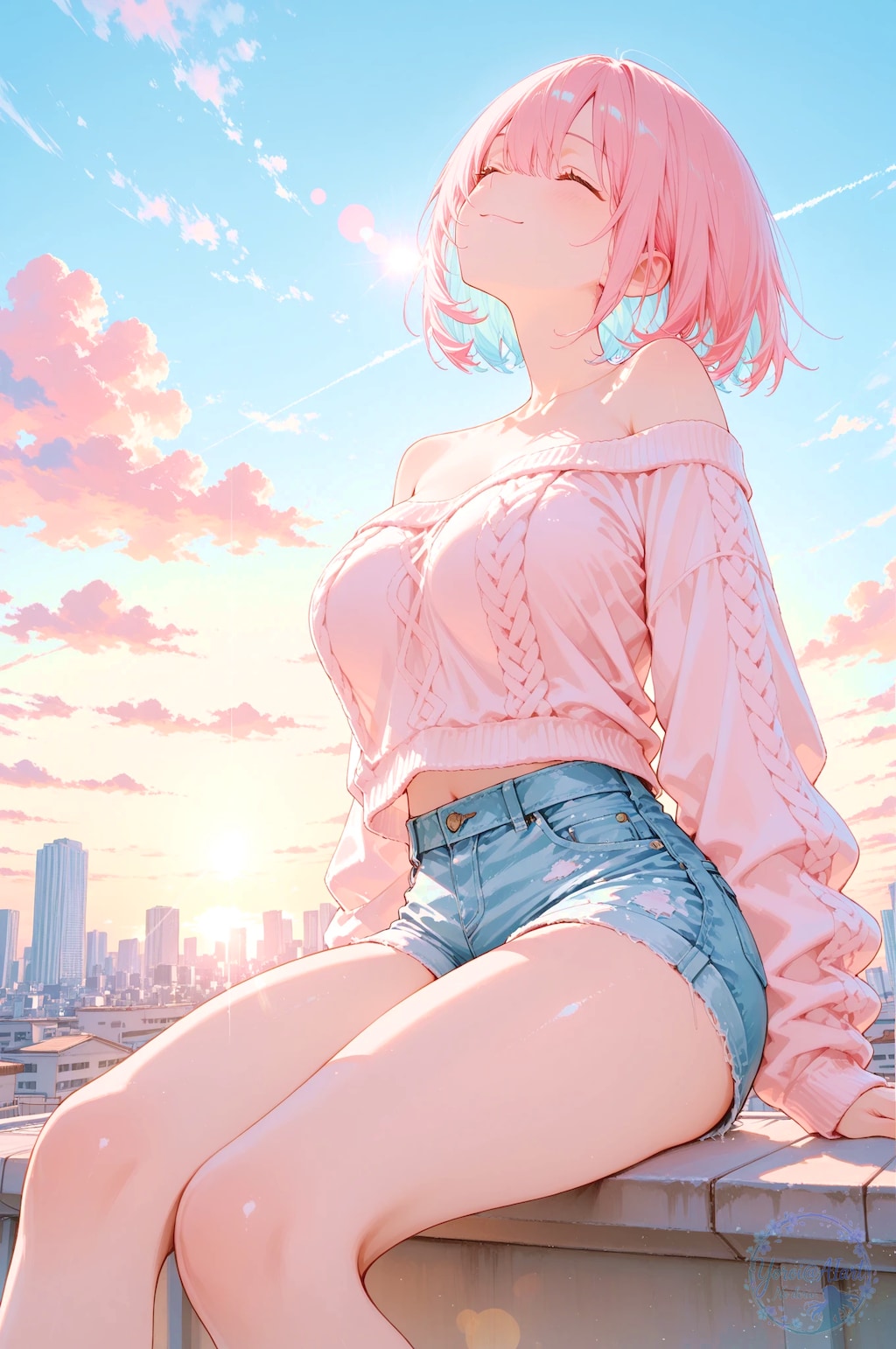 桃瀬 蒼 – 屋上の空気