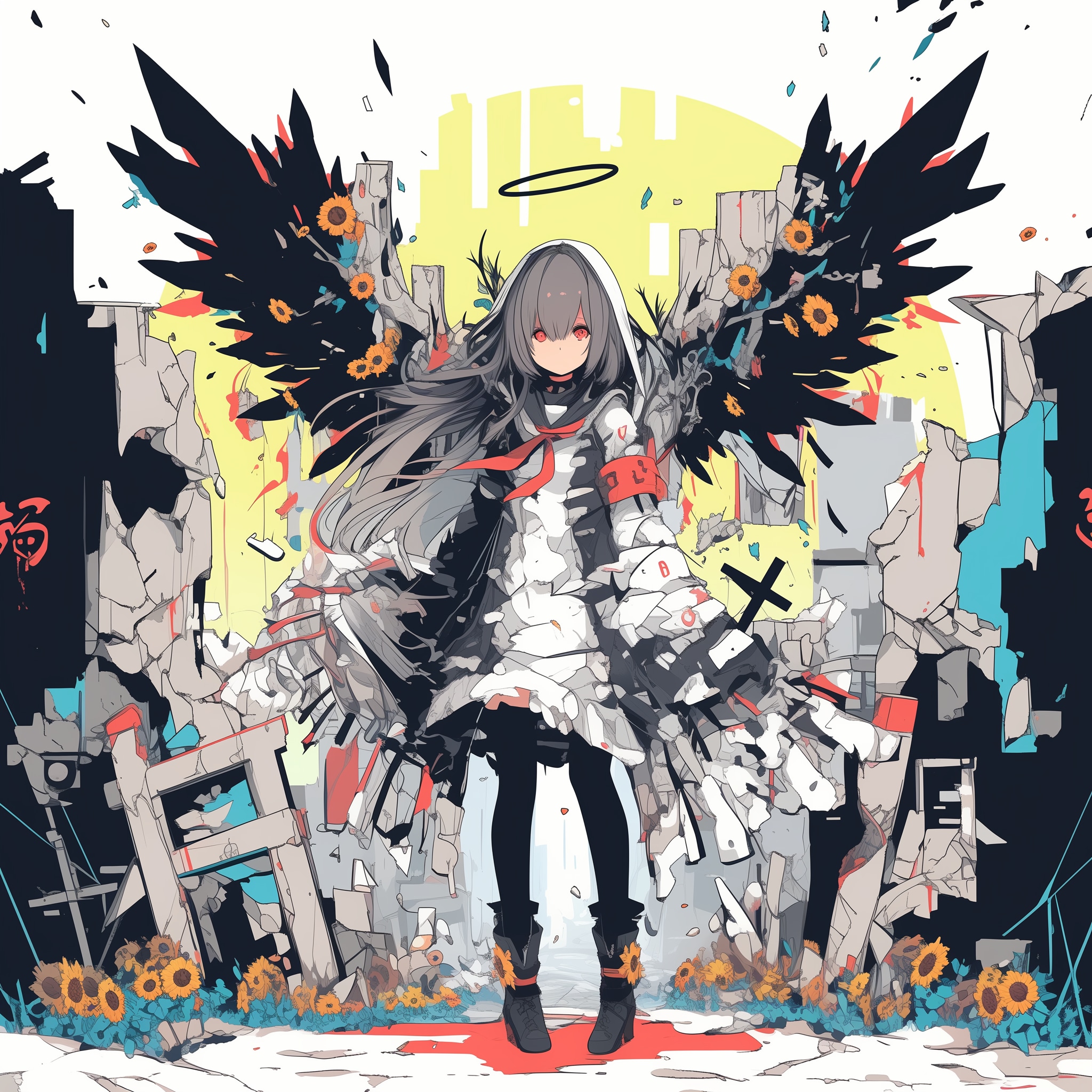 有翼とガラクタ | の人気AIイラスト・グラビア