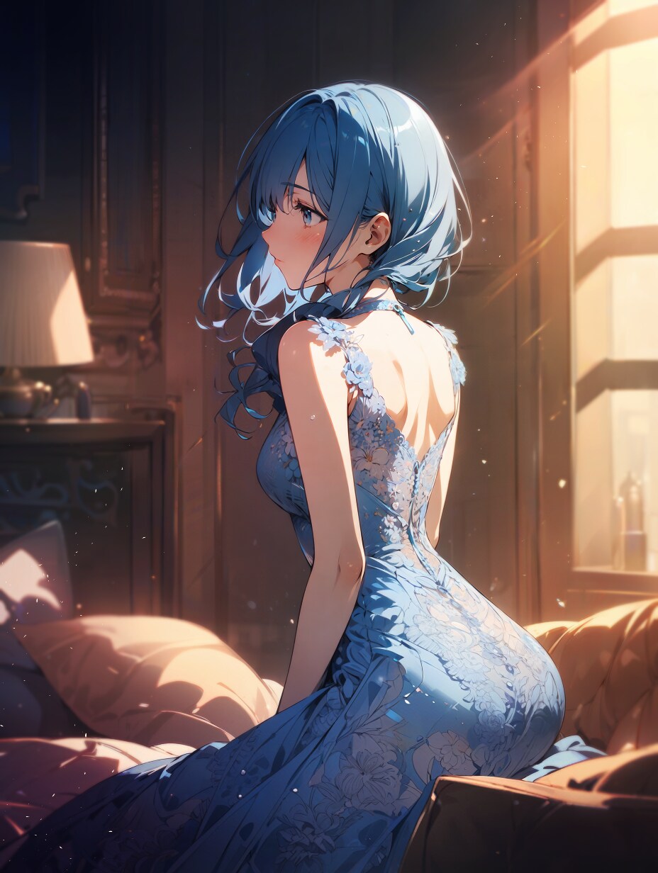 ブルーマンデー | の人気AIイラスト・グラビア