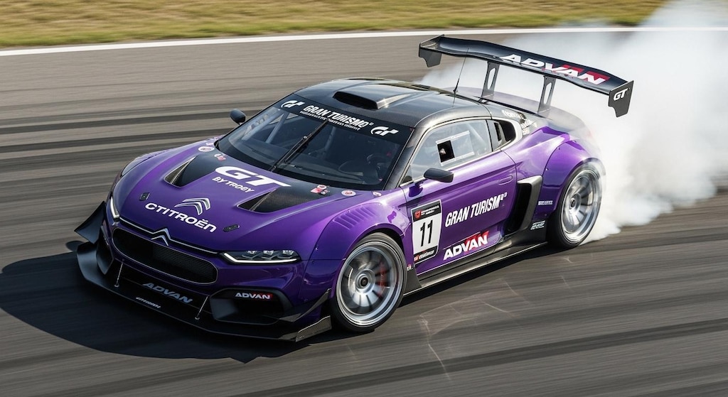 グランツーリスモ　シトロエンビジョングランツーリスモのドリ車