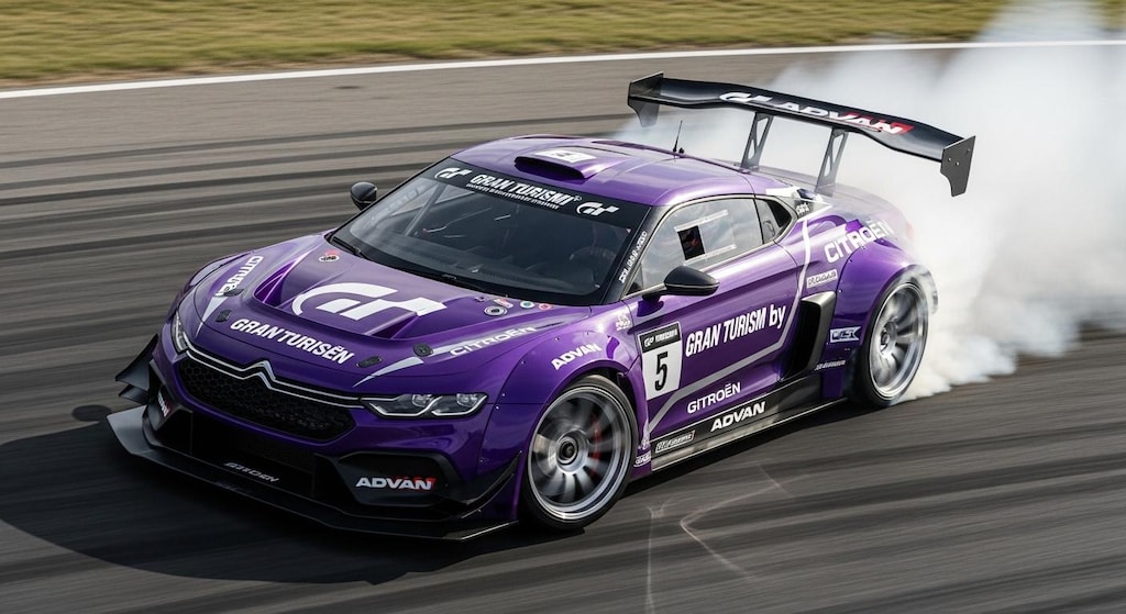 グランツーリスモ　シトロエンビジョングランツーリスモのドリ車