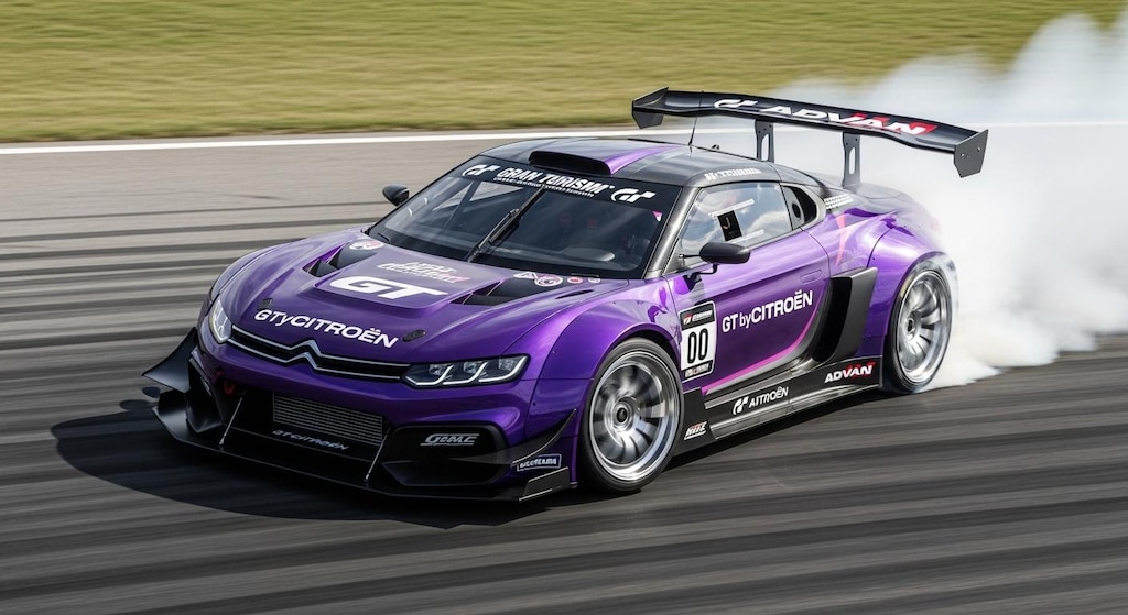 グランツーリスモ　シトロエンビジョングランツーリスモのドリ車