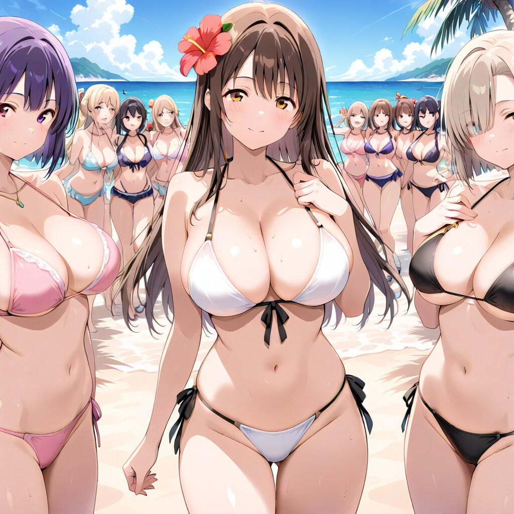 ビキニとナイスバディ