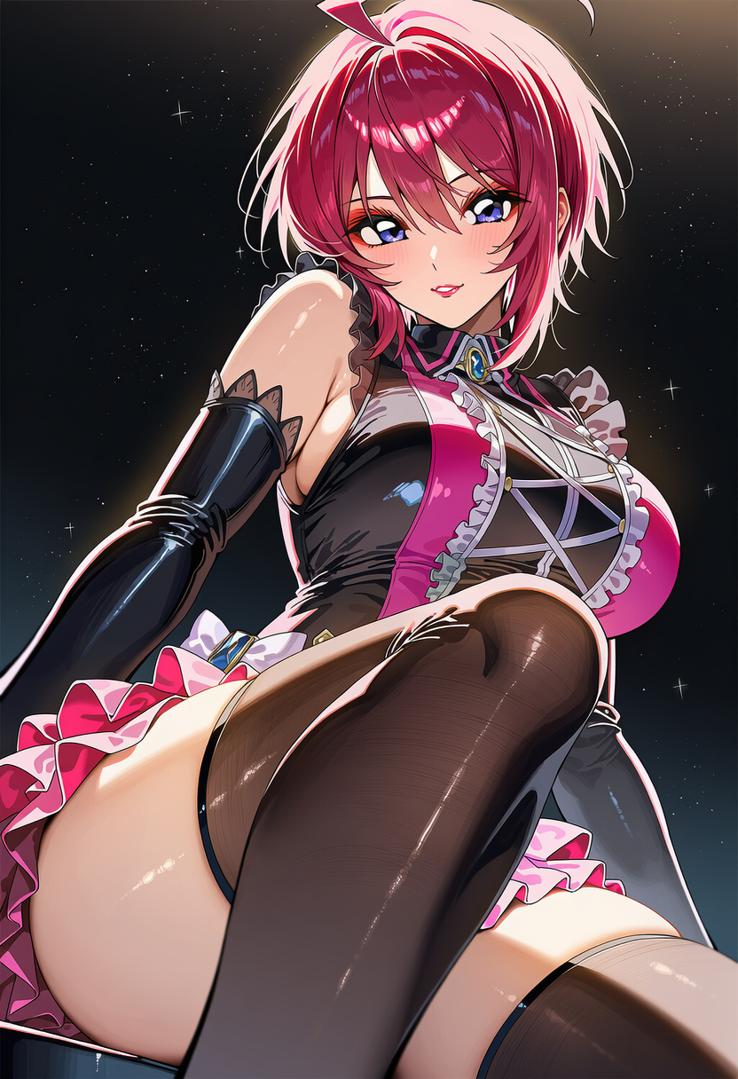 ルナマリア　絶対領域 | の人気AIイラスト・グラビア