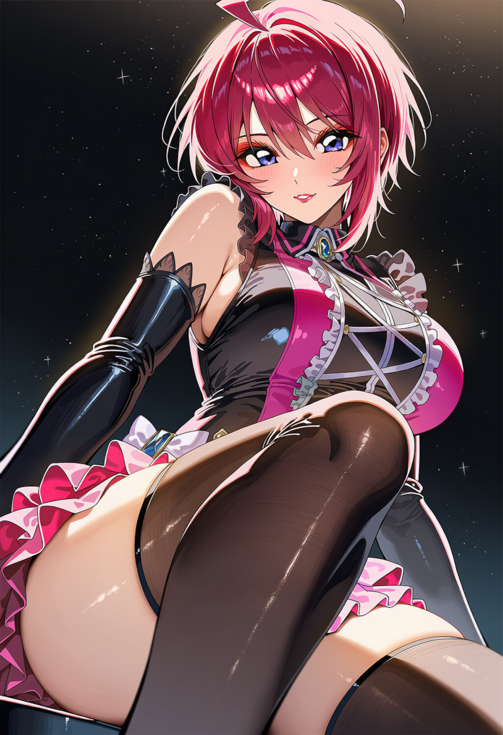 ルナマリア　絶対領域