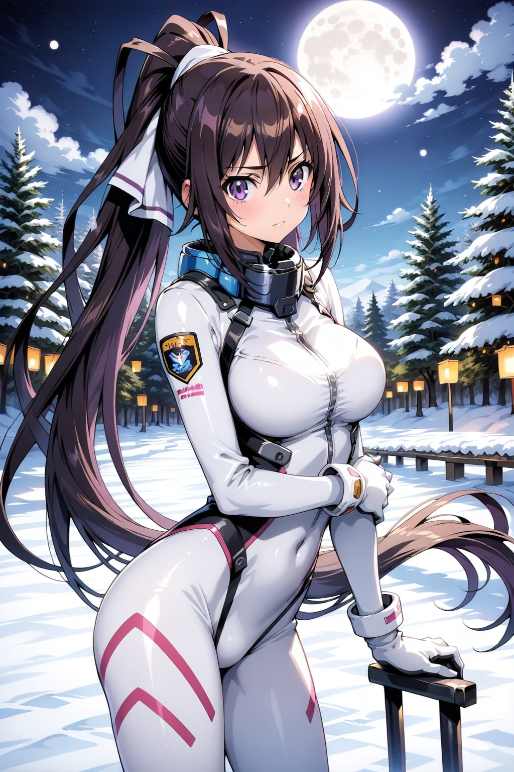 パイロットスーツの箒