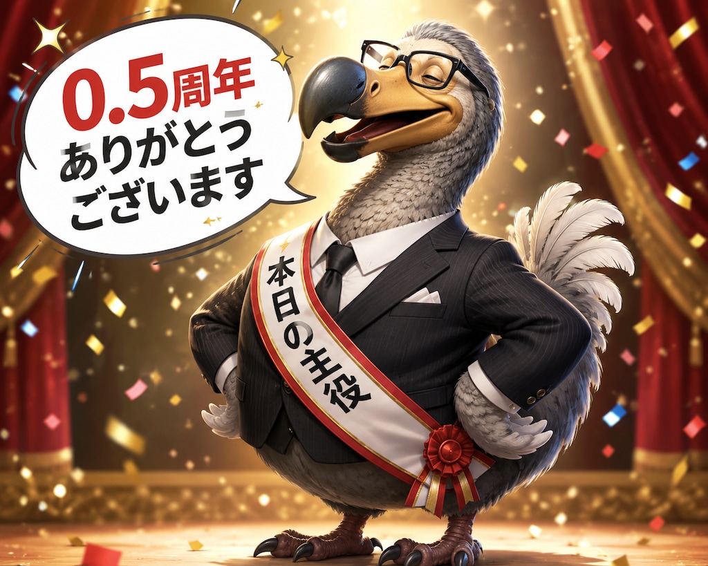 0.5周年ありがとう！！