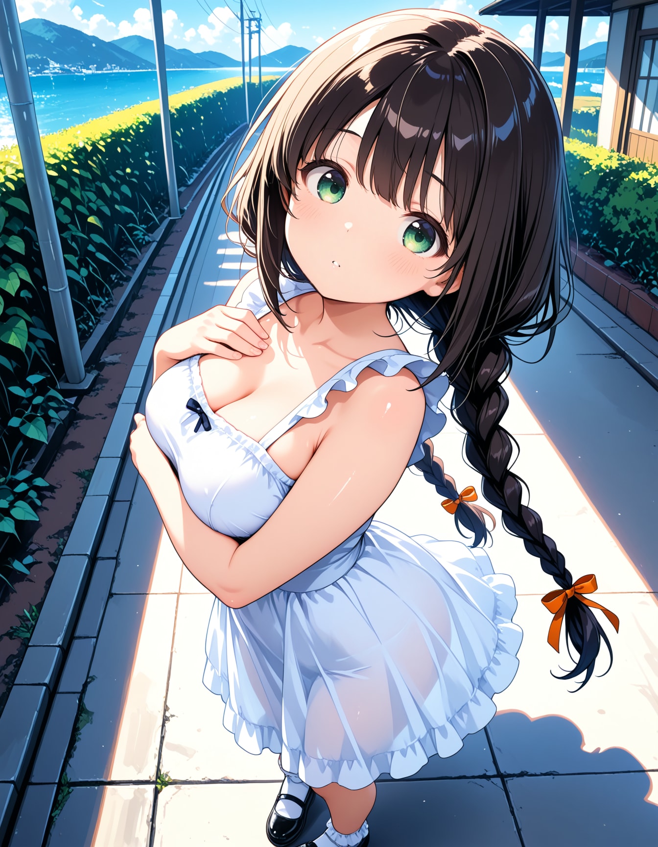 三つ編みちゃん改 (パンモロ)
