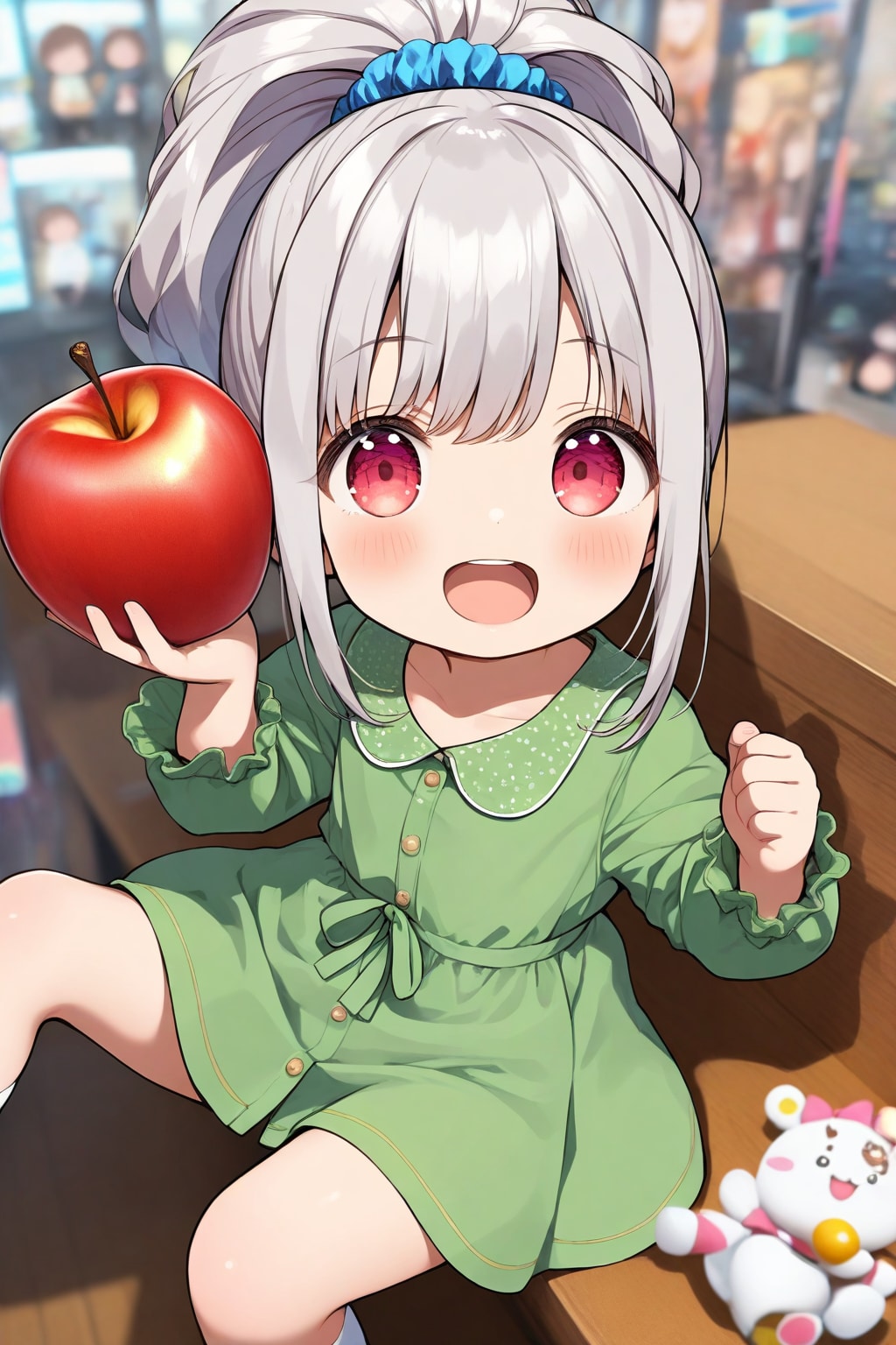 リンゴと雛菊ちゃん