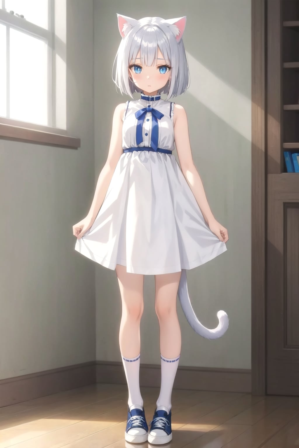 ねこたん立ち姿