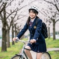自転車通学 3枚目