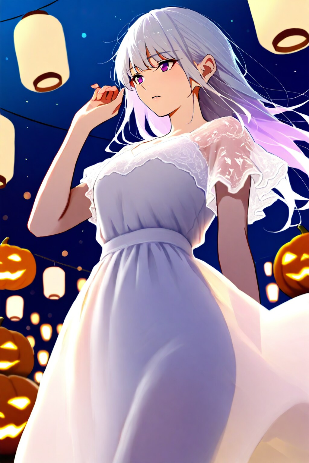 ハロウィン灯篭祭り、ふとしたギャップ_20251021