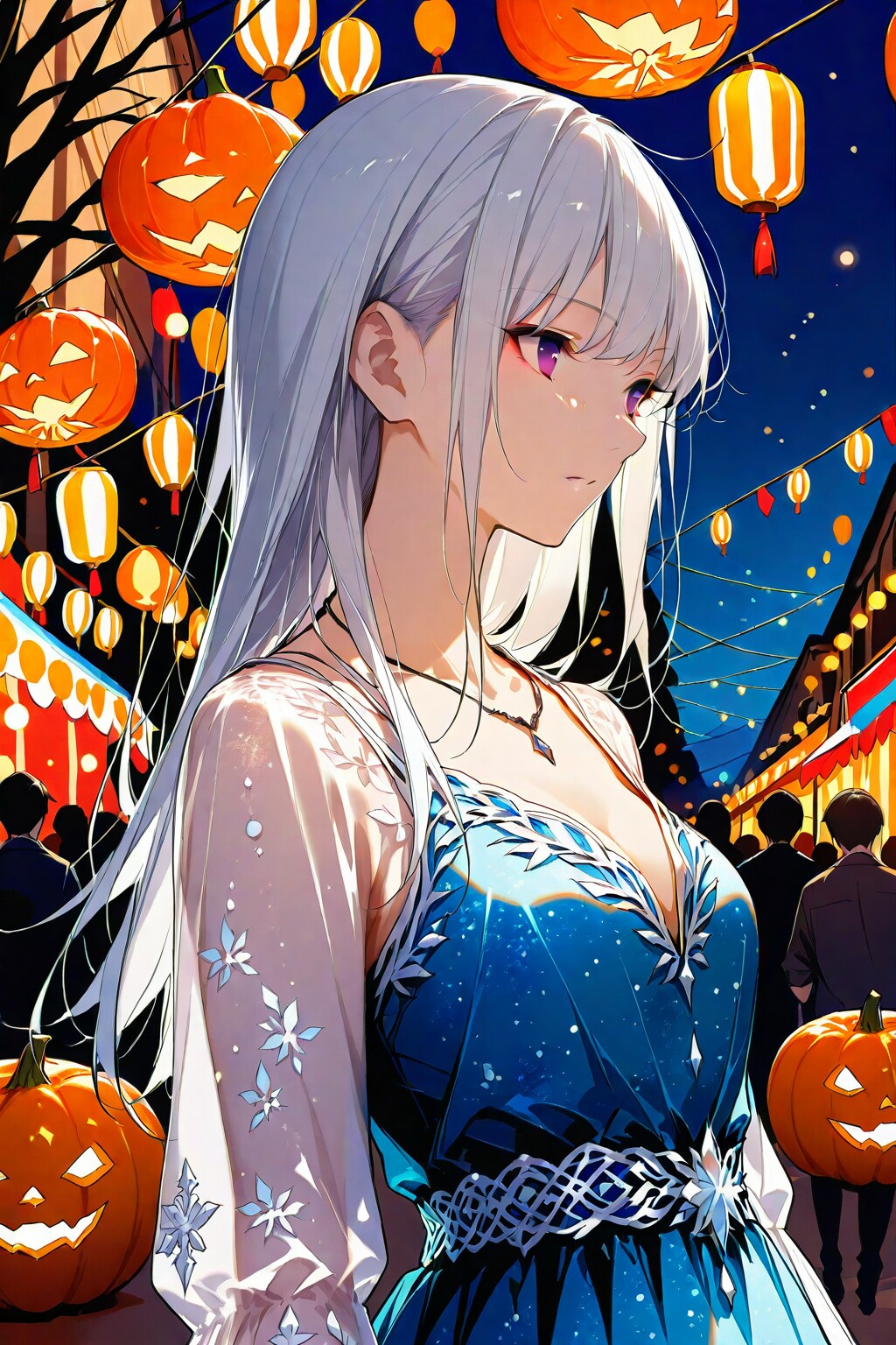 ハロウィン灯篭祭り、ふとしたギャップ_20251021