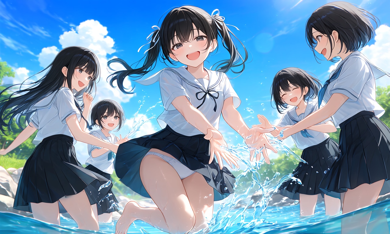 冷たくて気持ちいい♡