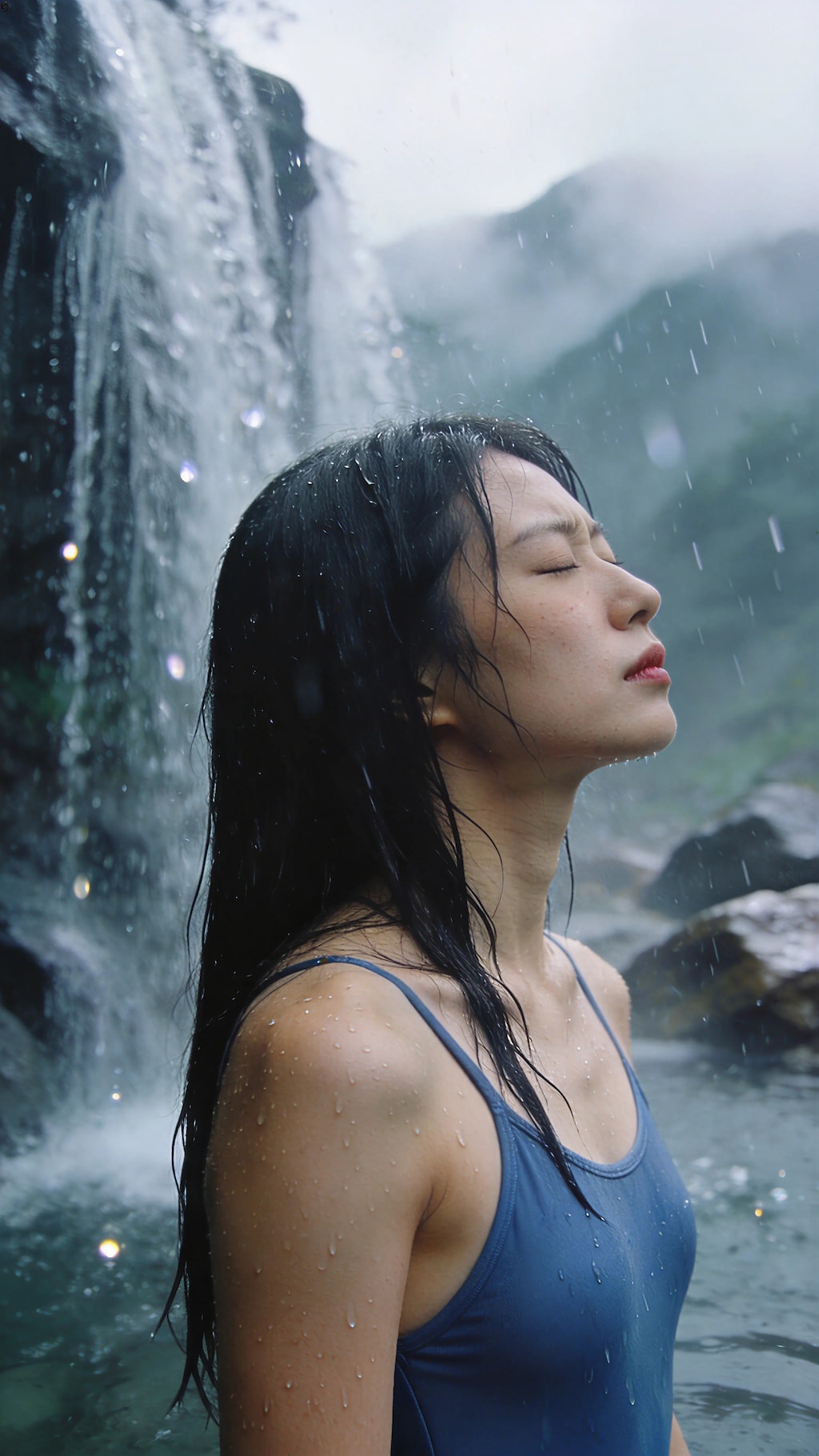 Beneath the Falling Water