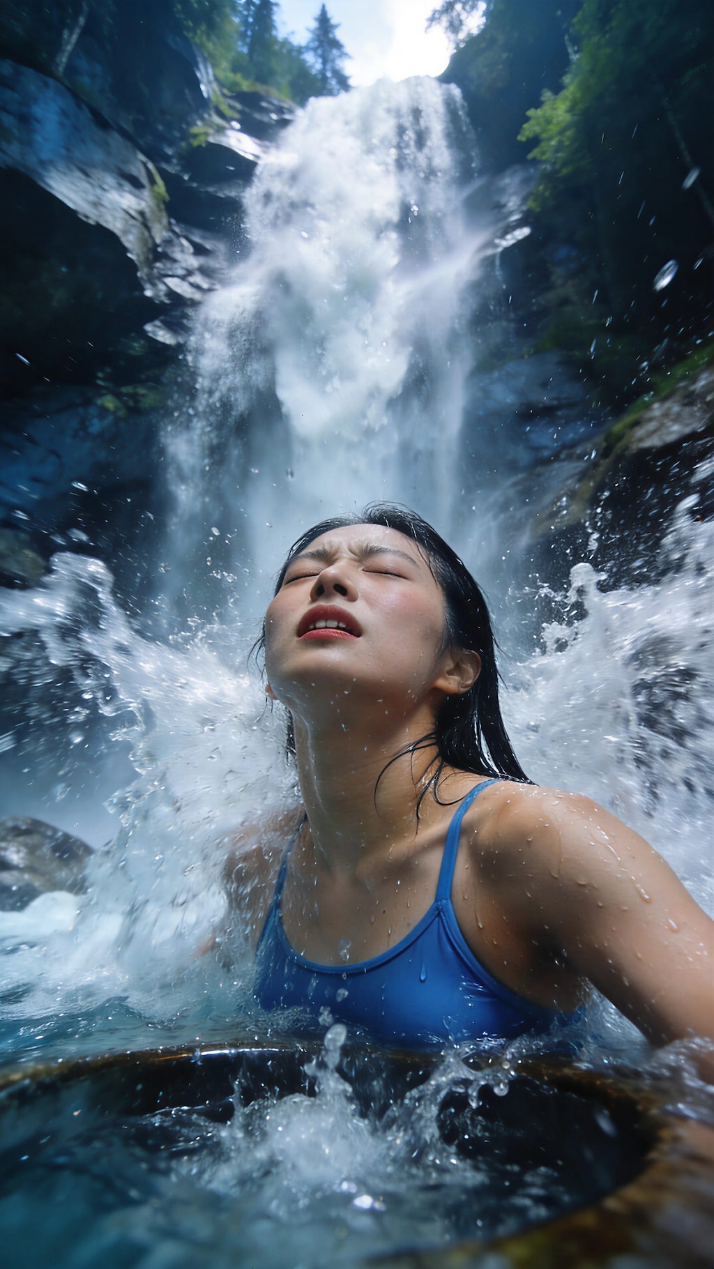 Beneath the Falling Water