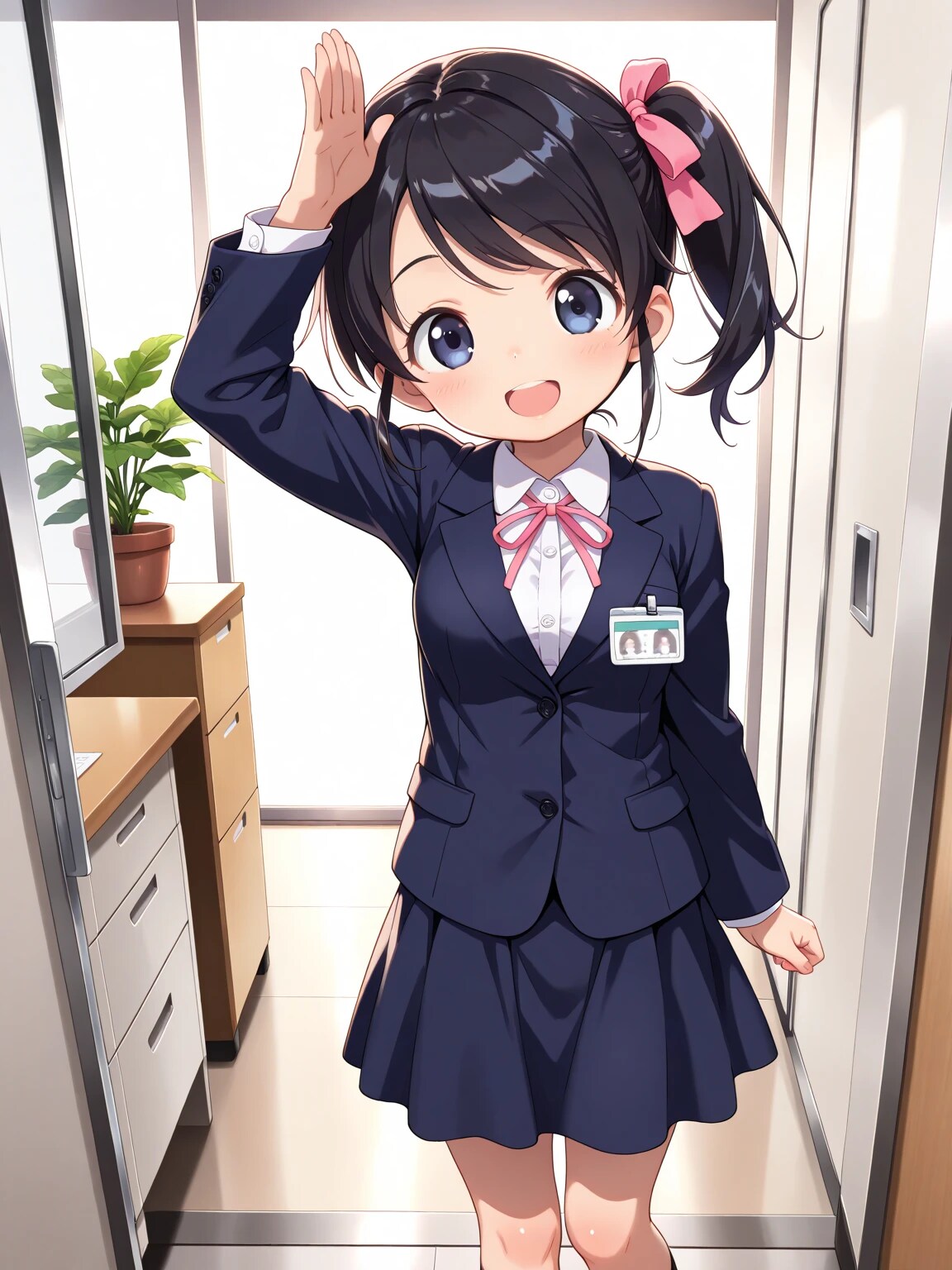 オフィスのさやかちゃん | の人気AIイラスト・グラビア