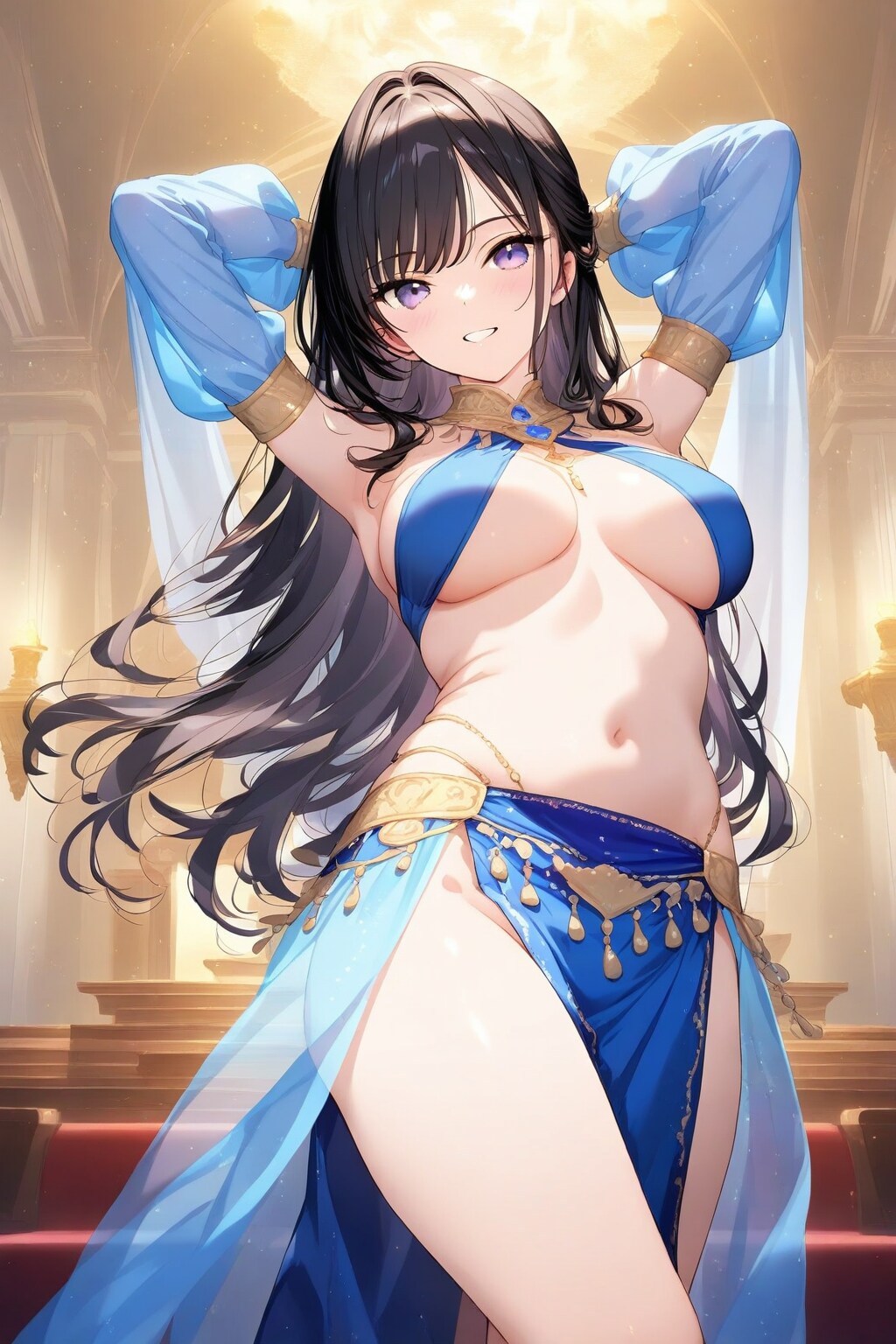 オリジナル、ツクミのベリーダンサー💃👗その②