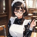 ☕ラテックスメイド服のお姉さん☕️ 4枚目
