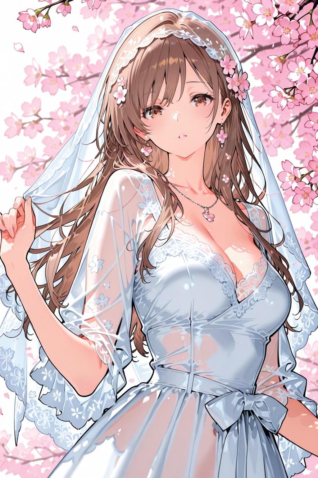 春を告げる花嫁 | の人気AIイラスト・グラビア