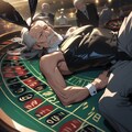 カジノで借金が嵩んでルーレットとして働くことになったワシに意味は無いよおじさん 2枚目