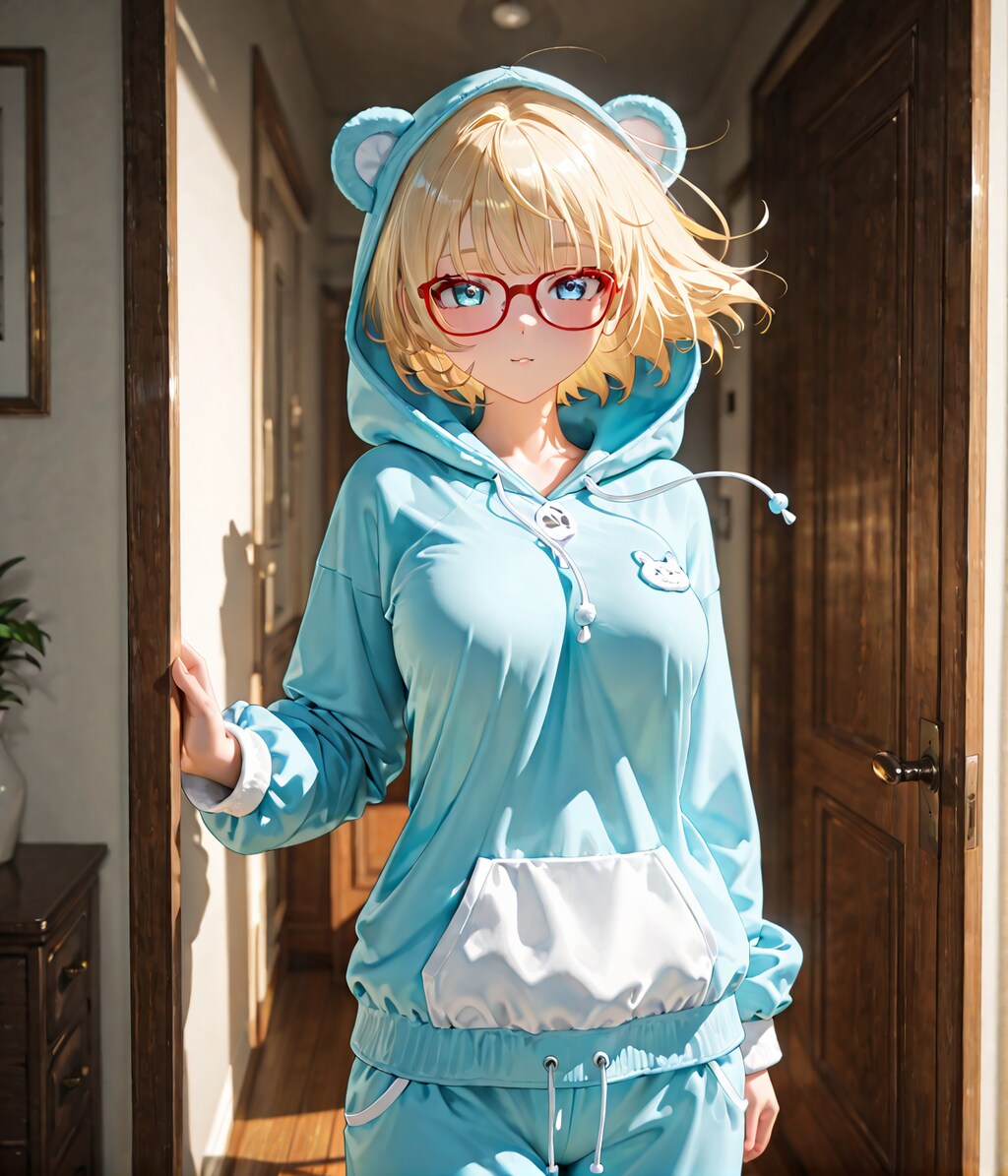 「今日から仕事・・・やだぁ」