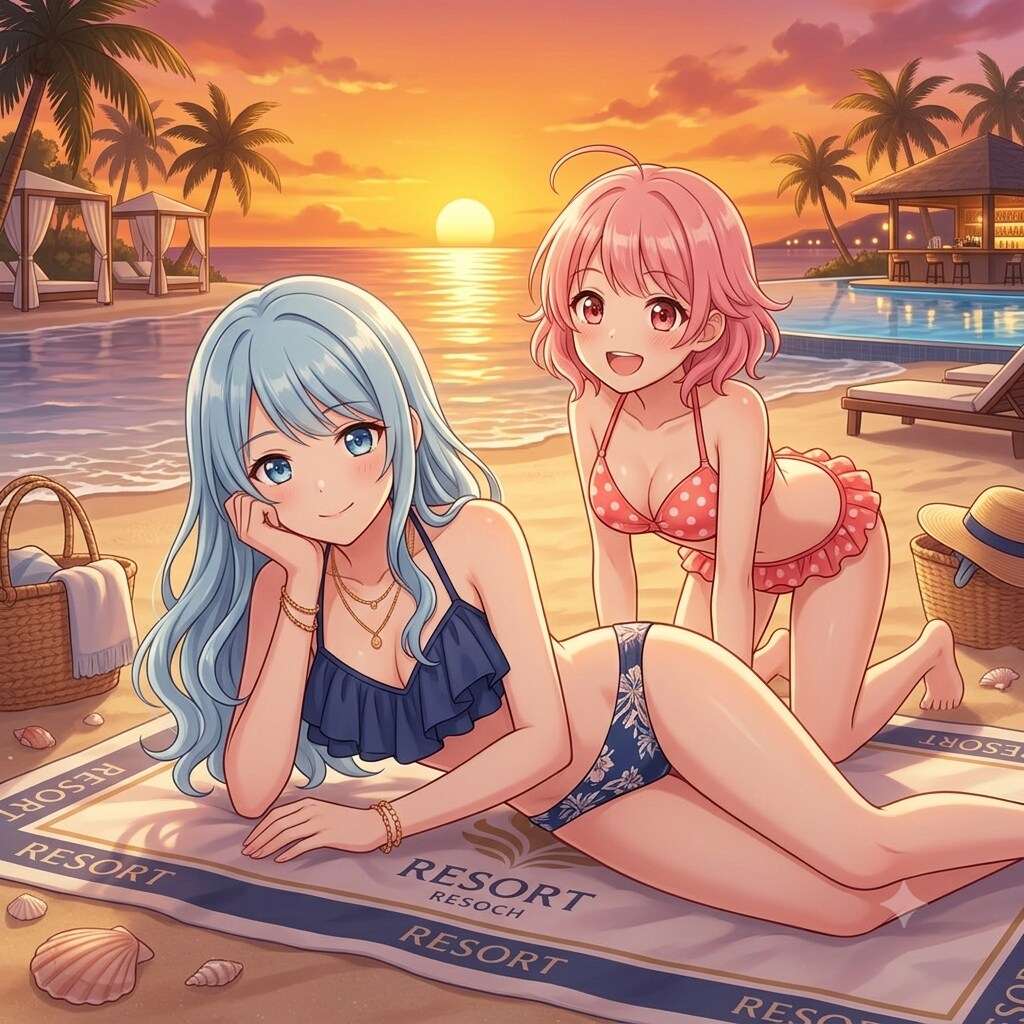 リゾートでのんびりと