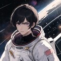 宇宙と黒髪短髪男性★その2（12枚） 7枚目