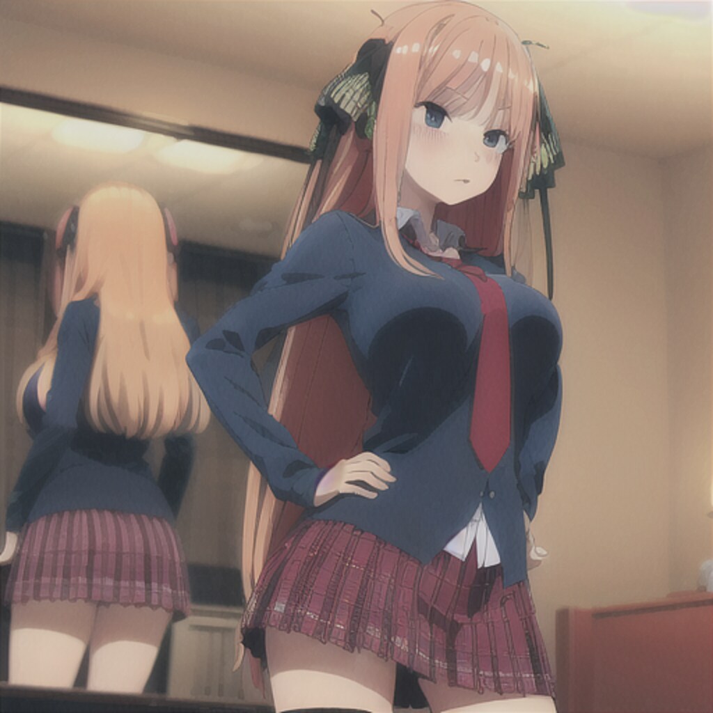 【五等分の花嫁】中野二乃【差分あり】