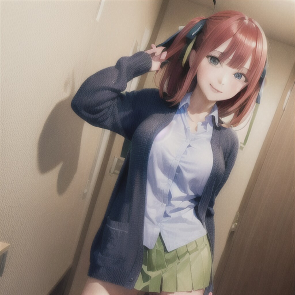 【五等分の花嫁】中野二乃【差分あり】