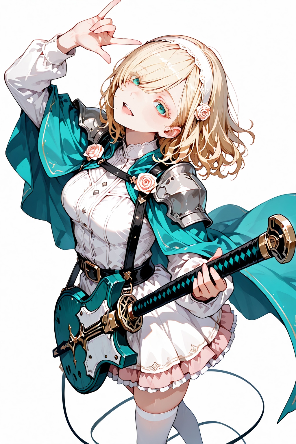 【FA】薔薇騎士ちゃんさんお誕生日おめでとうございます♪ | の人気AIイラスト・グラビア