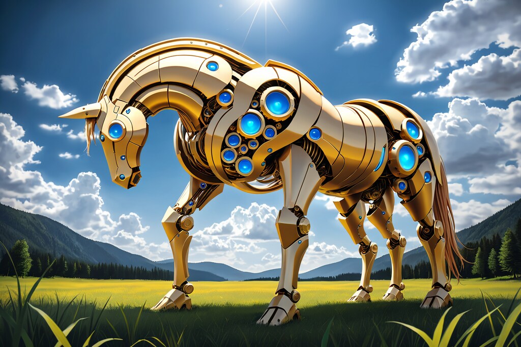 機械仕掛けの馬 その②